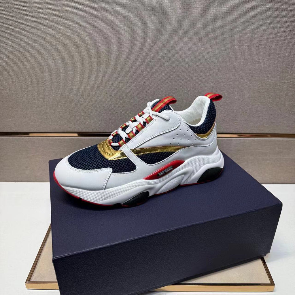 Dior B22 – Blanco / Rojo / Dorado