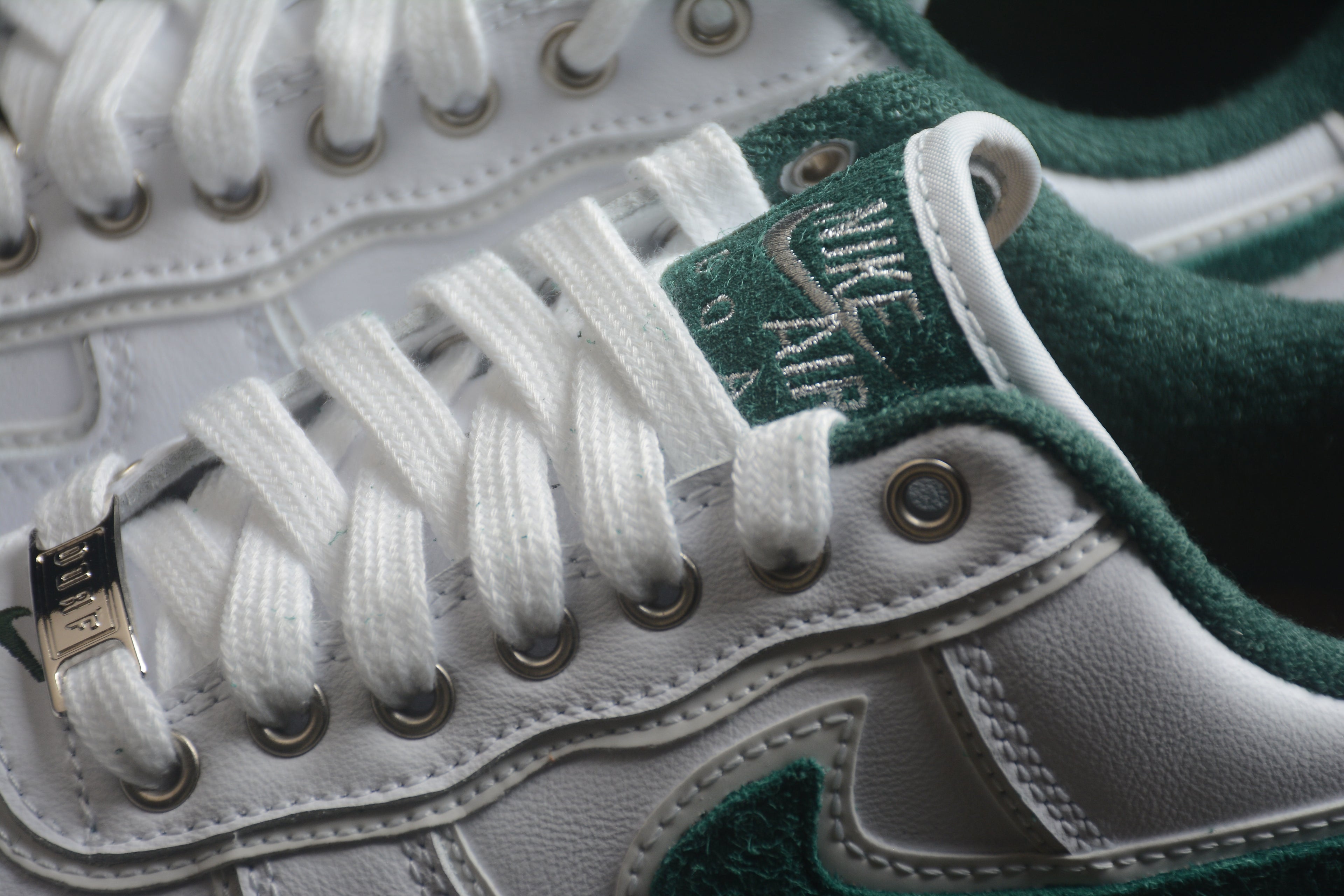 Air Force 1 Low – Gris / Verde