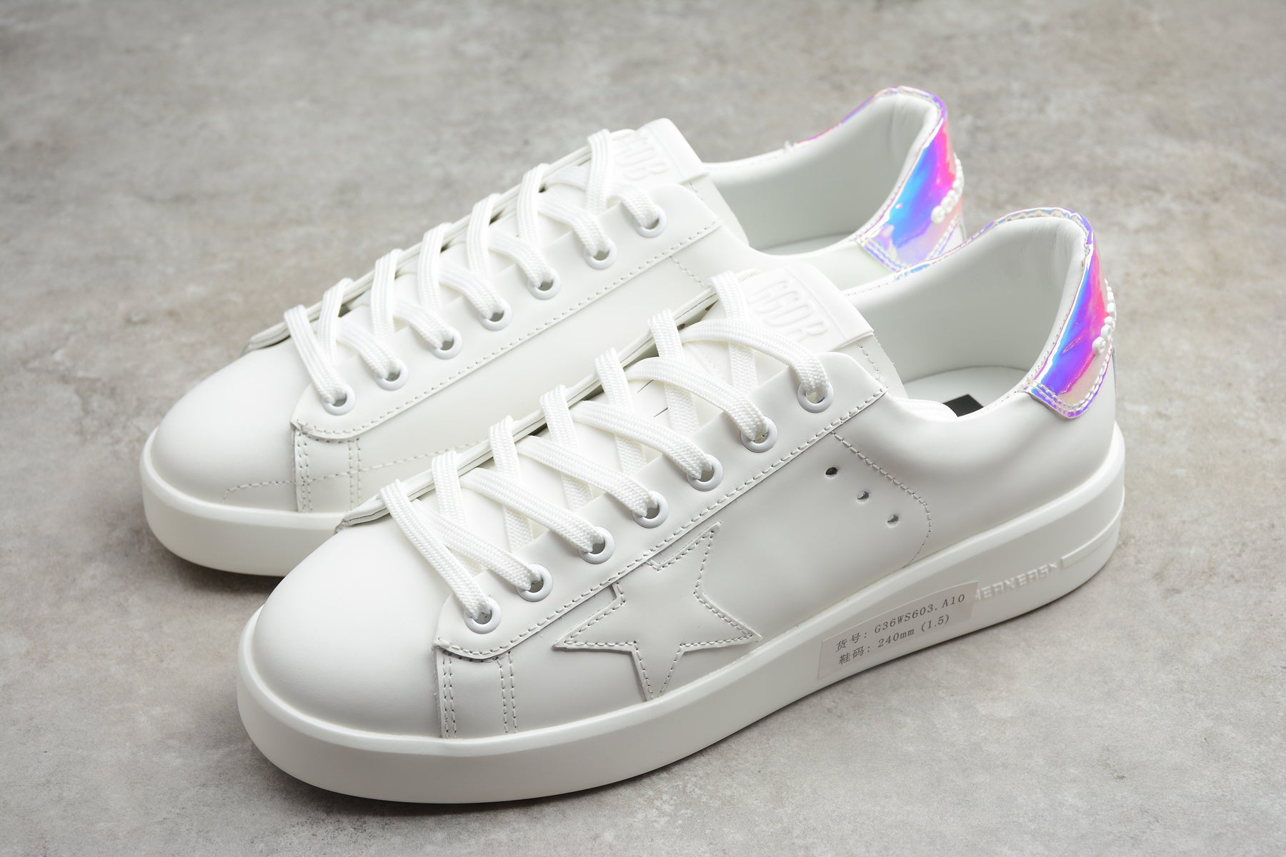 Golden Goose PureStar – Blanco Cromático