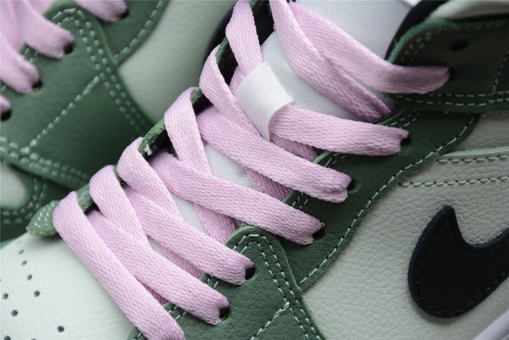 Air Jordan 1 Mid – Verde / Rosa