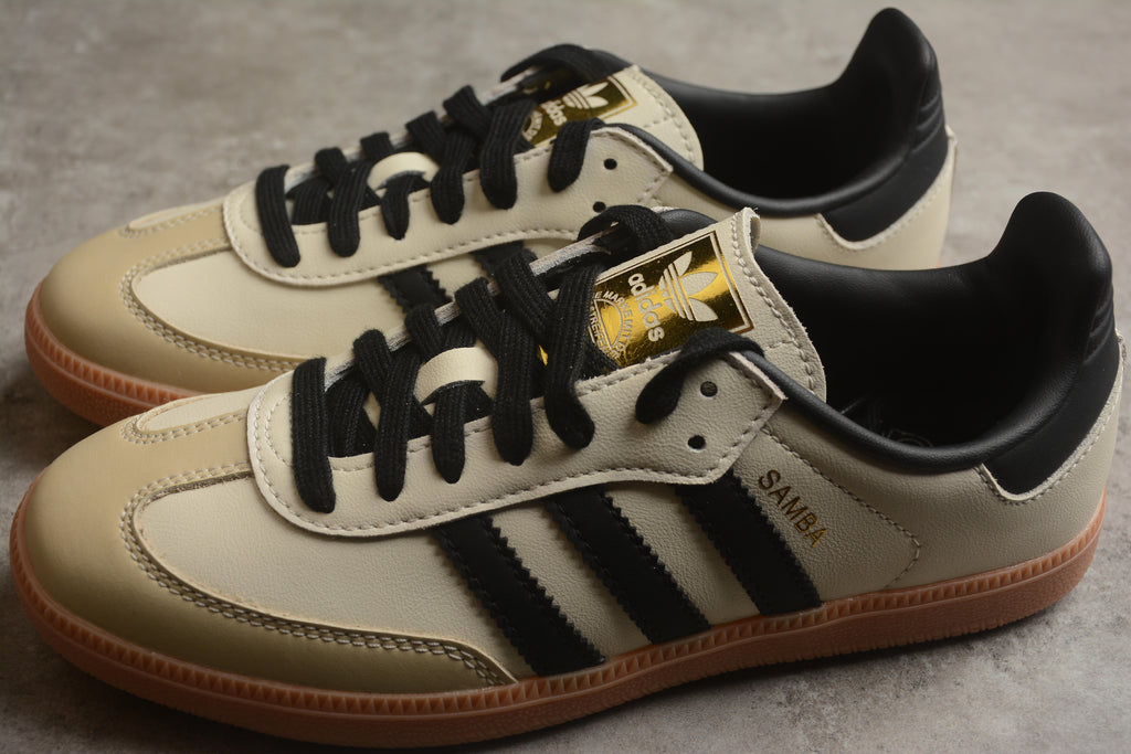 Adidas Samba – Beige / Negro