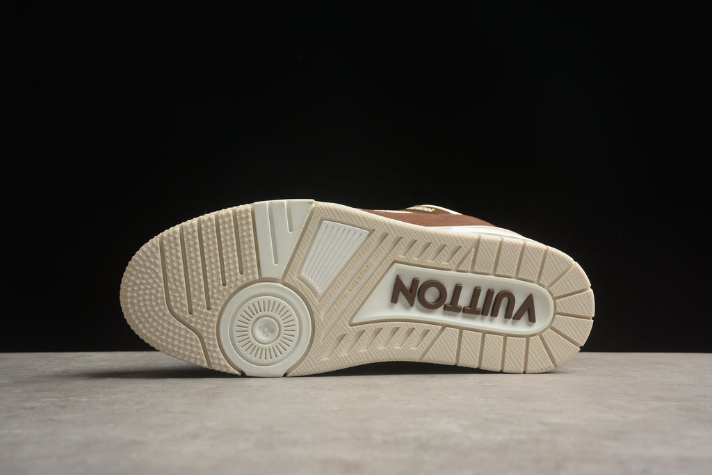Louis Vuitton Trainer Low – Marrón / Beige