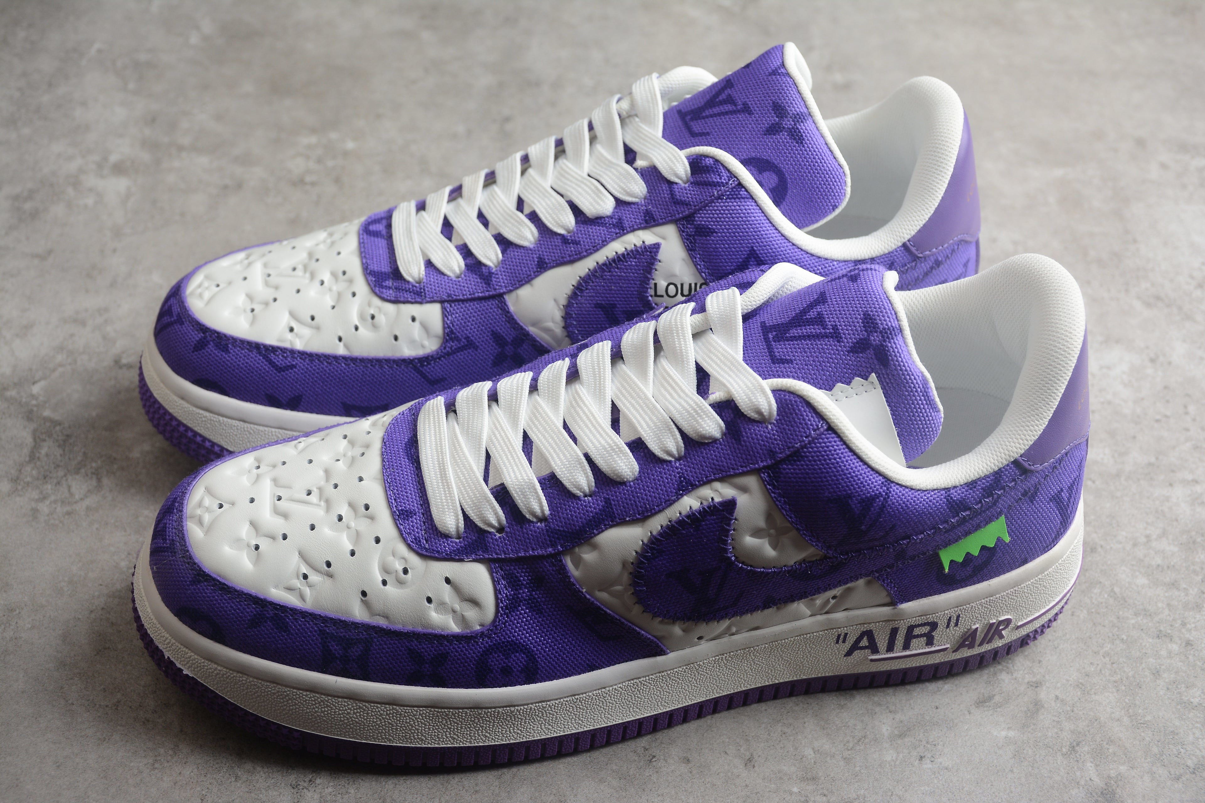Air Force 1 Low LV – Blanco / Lila