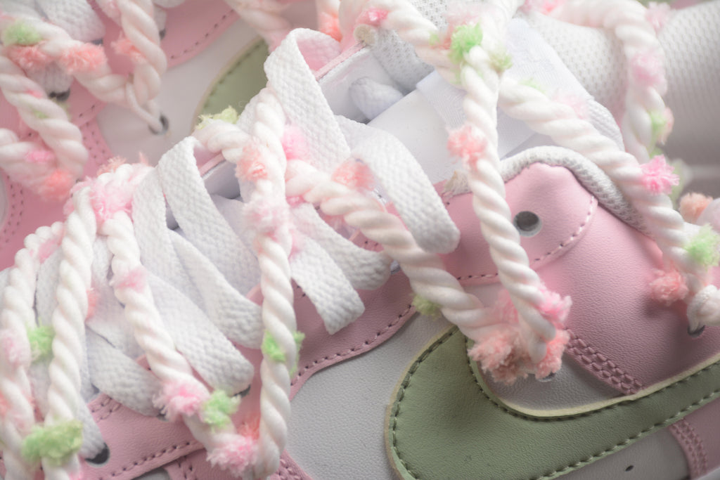 Air Force 1 Low – Rosa / Blanco / Verde
