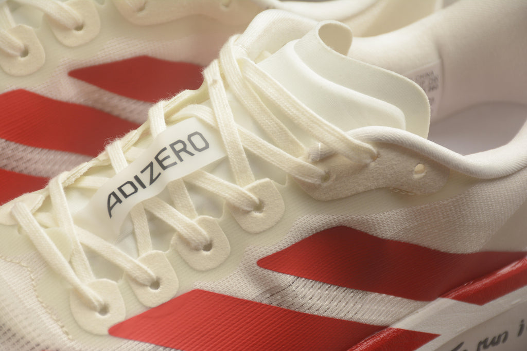 Adidas Adizero Evo SL – Blanco / Rojo