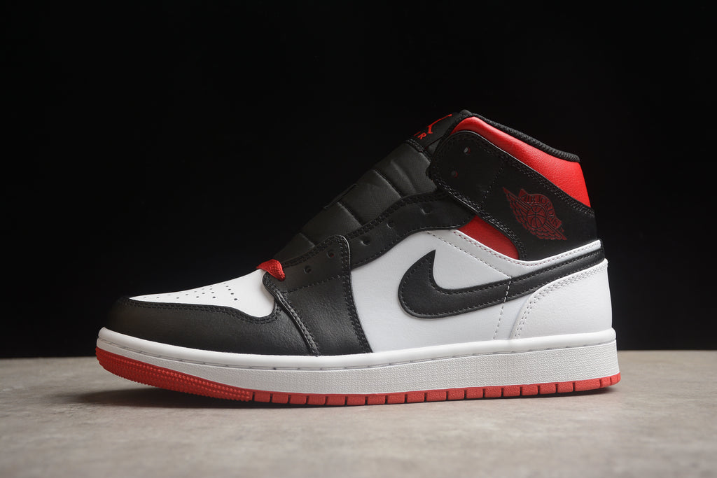 Air Jordan 1 Mid – Rojo / Blanco