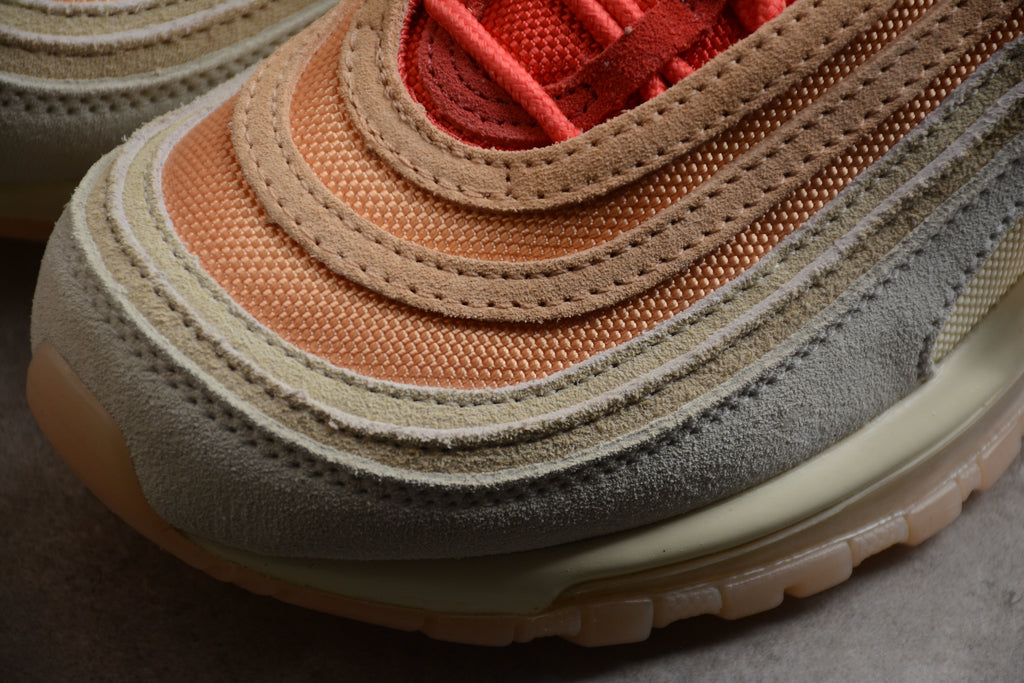 Air Max 97 – Marrón / Gris / Rojo
