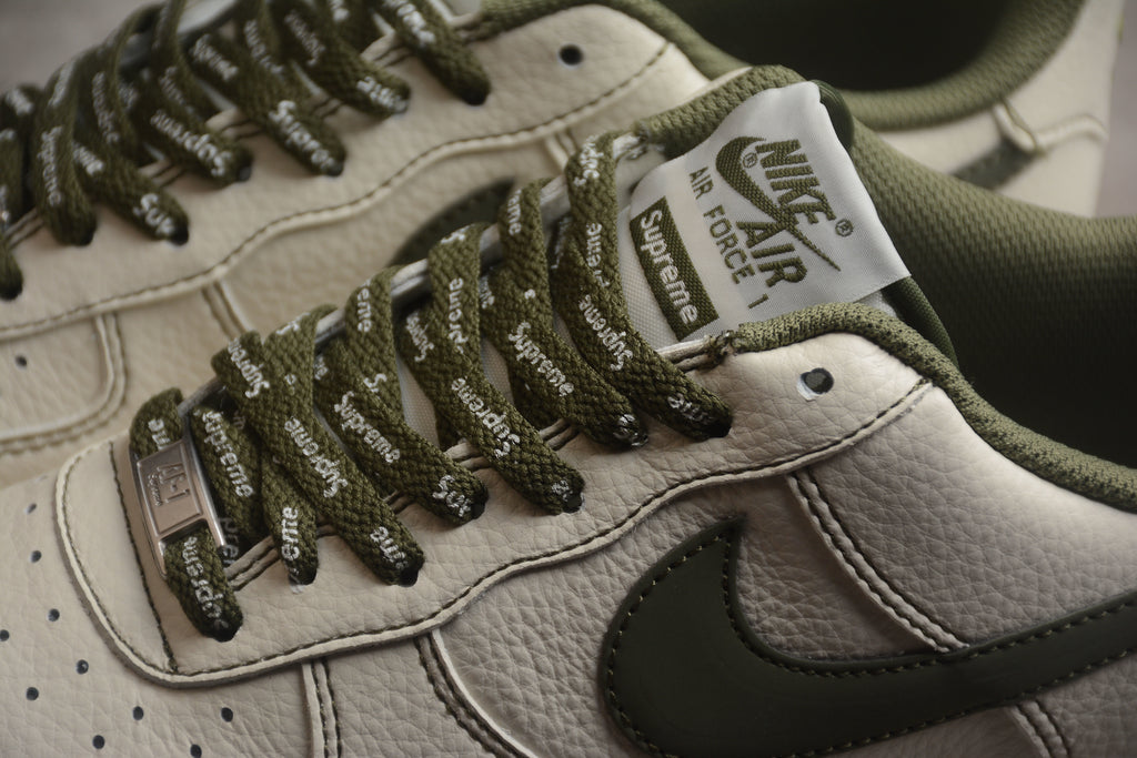 Air Force 1 Low – Beige / Verde