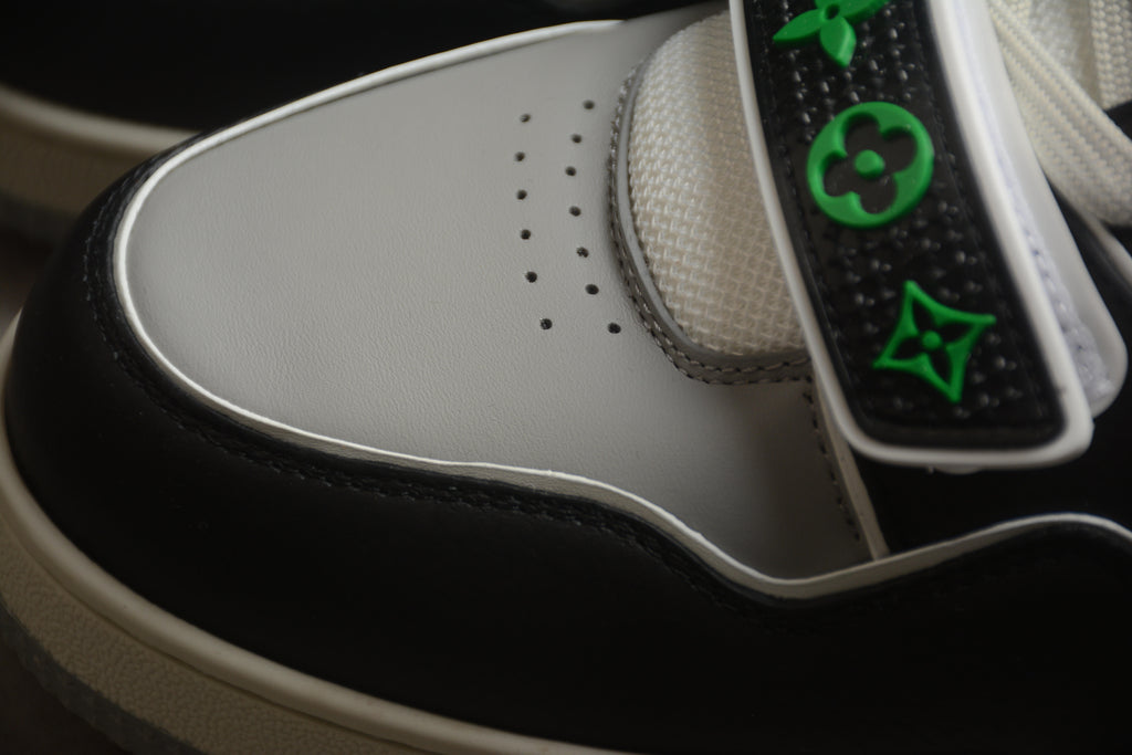 Louis Vuitton Trainer Low – Verde / Negro / Blanco