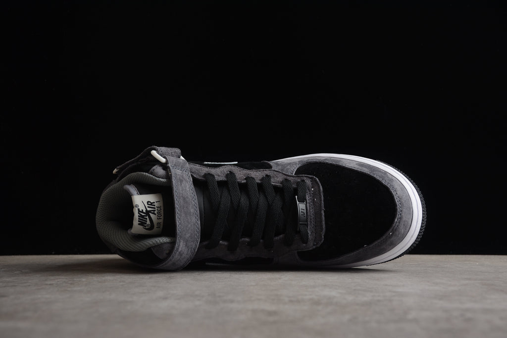 Air Force 1 High – Gris Oscuro / Negro