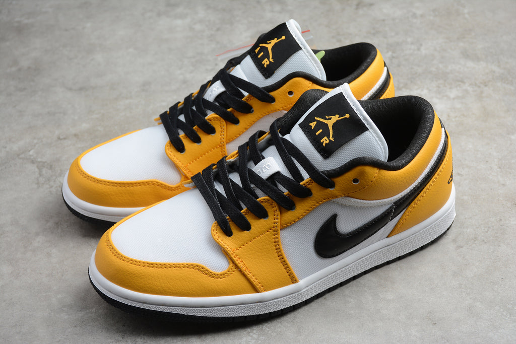Jordan 1 Low – Amarillo / Blanco