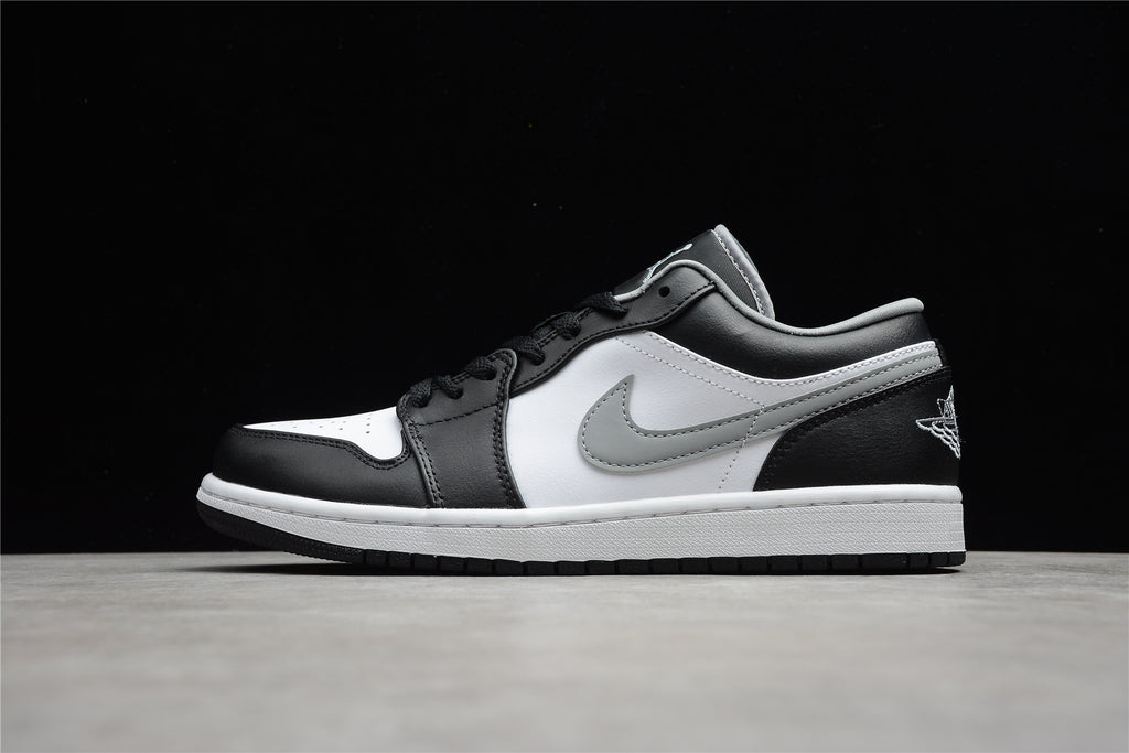 Jordan 1 Low – Negro / Blanco / Gris