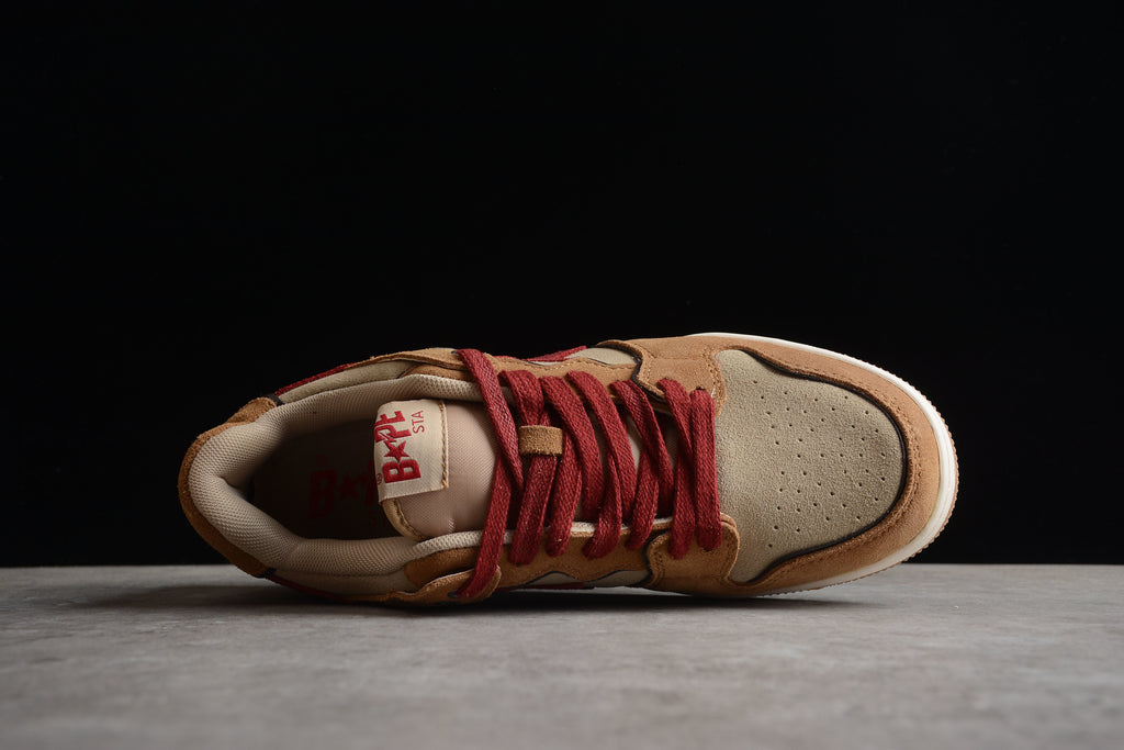BAPE STA – Marrón / Rojo