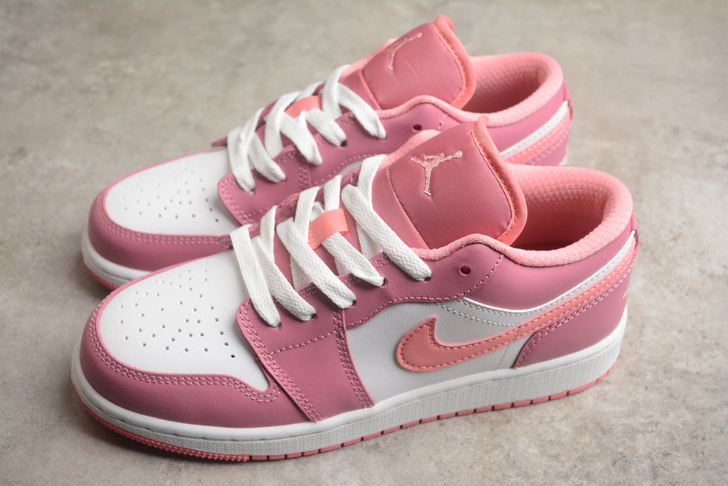 Jordan 1 Low – Rosa / Blanco