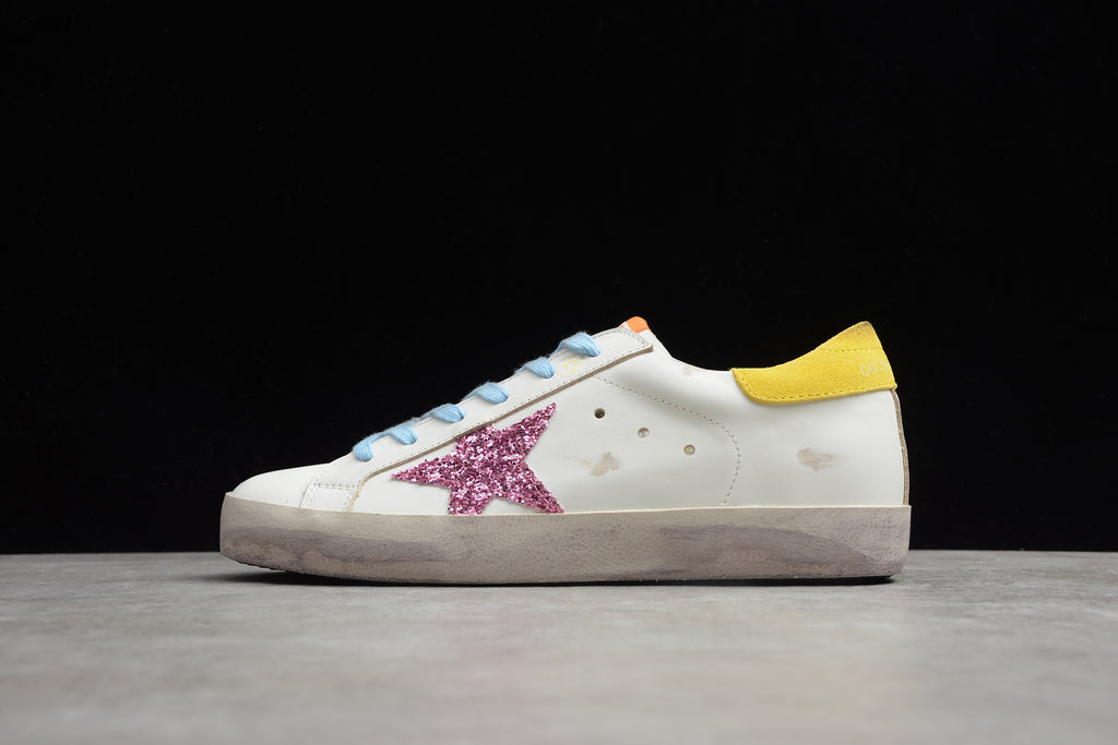 Golden Goose Super Star – Blanco / Amarillo