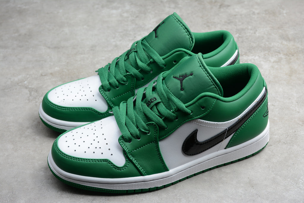 Jordan 1 Low – Verde / Blanco / Negro