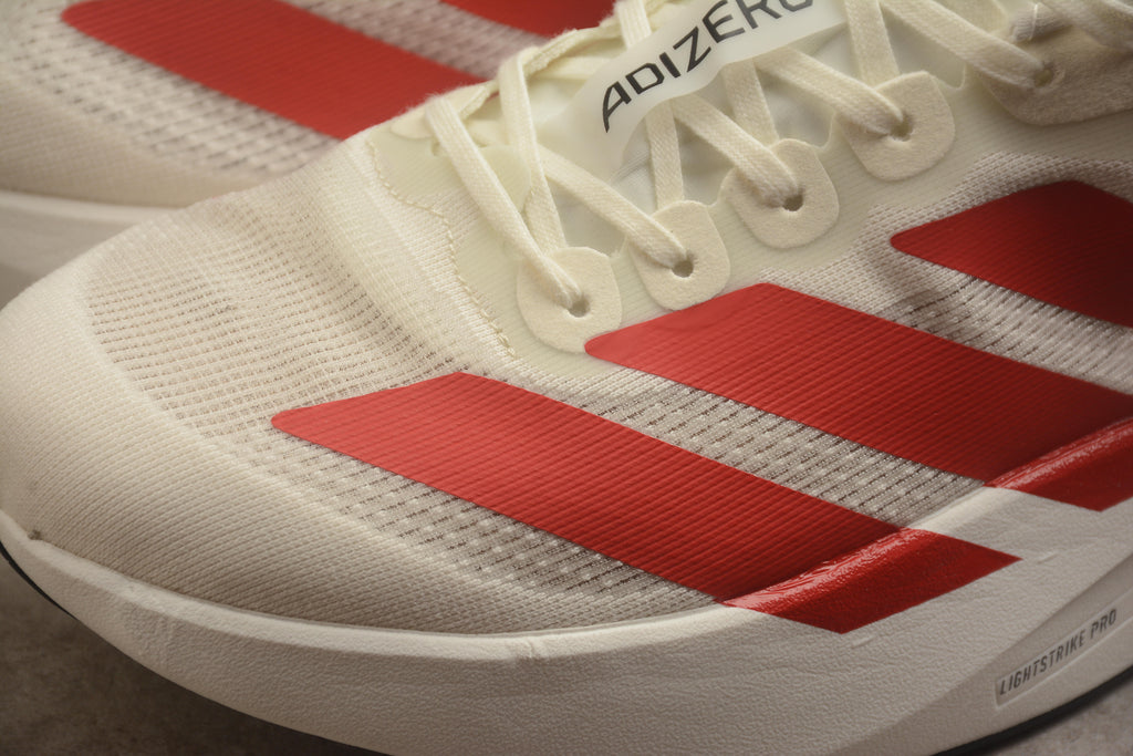 Adidas Adizero Evo SL – Blanco / Rojo
