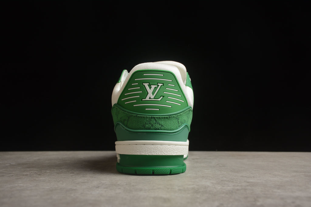 Louis Vuitton Trainer Low – Verde / Blanco