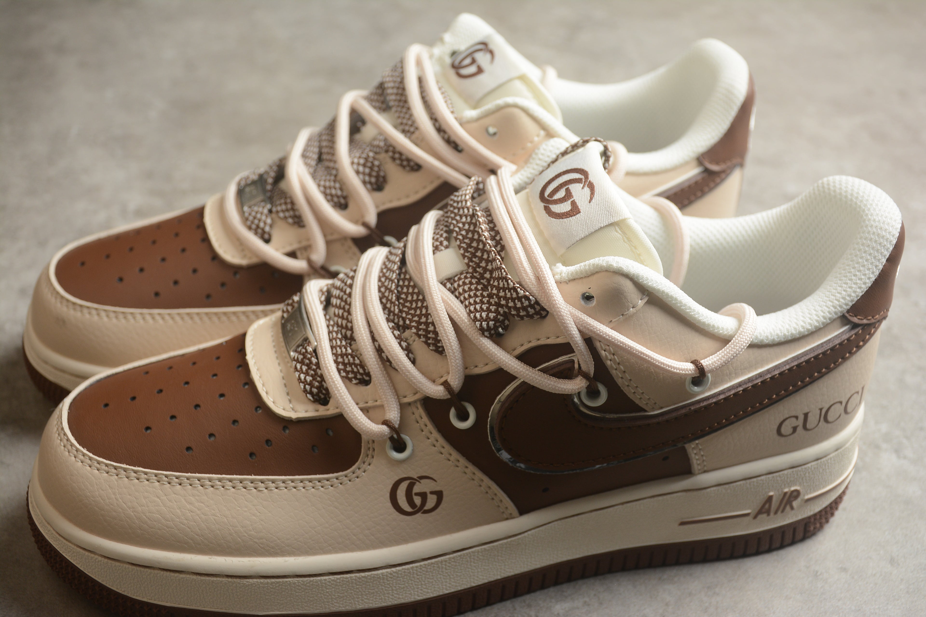 Air Force 1 Low – Gucci Marrón / Beige