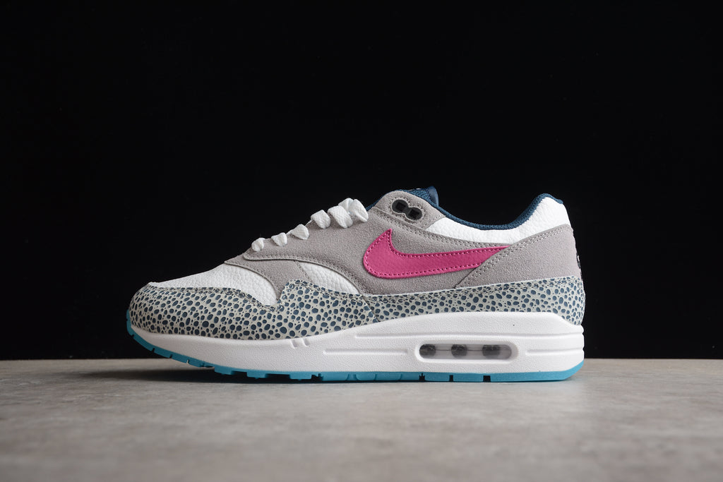 Air Max 1 – Gris / Rosa