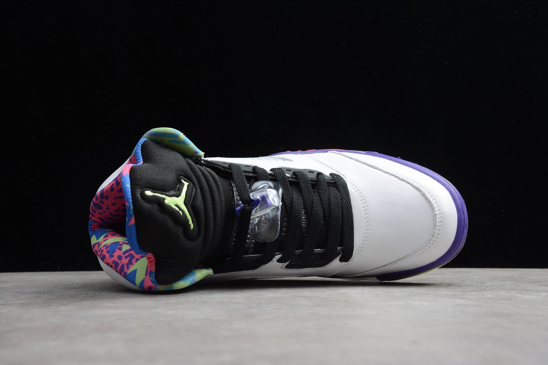 Air Jordan 5 – Blanco / Azul