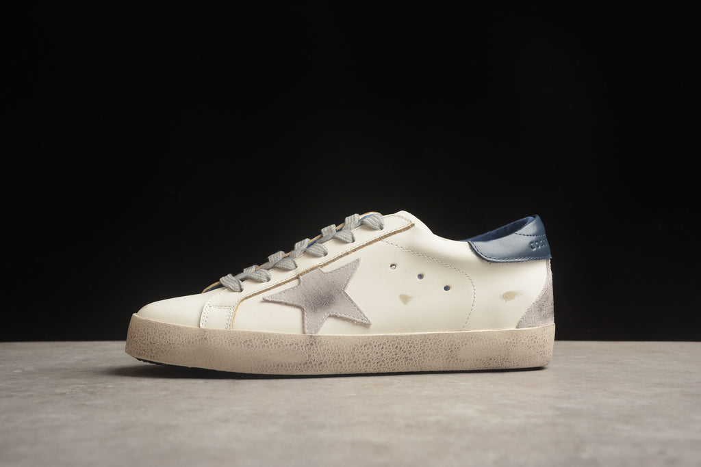 Golden Goose Super Star – Blanco / Azul