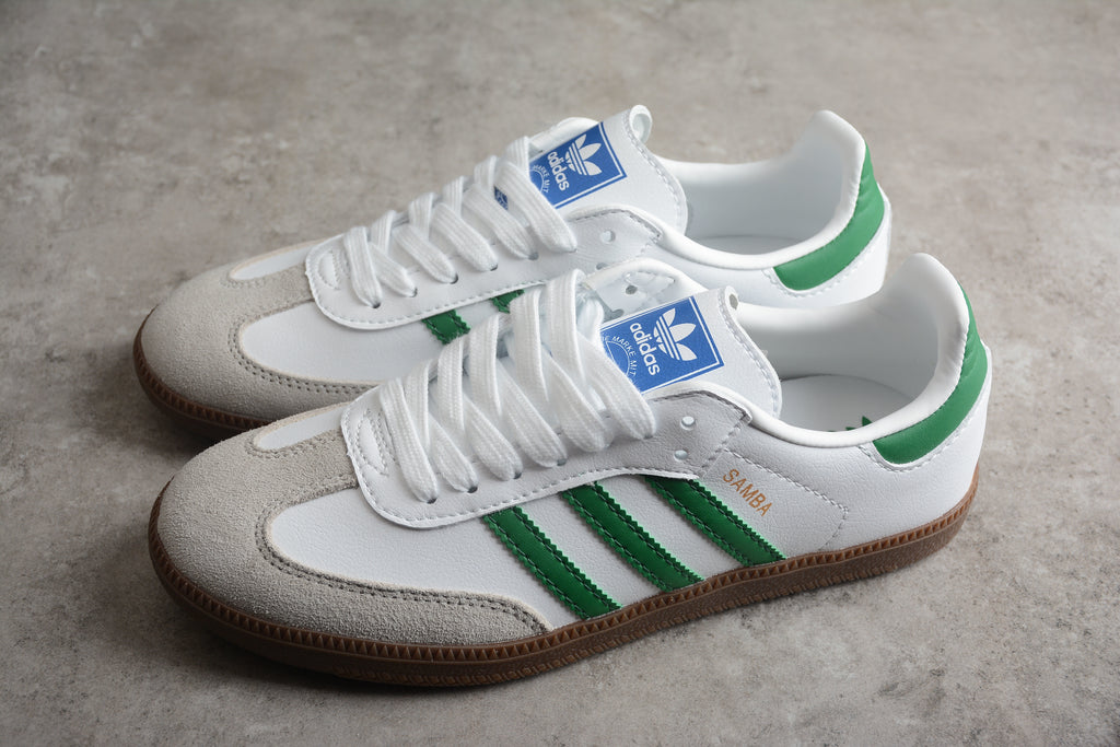 Adidas Samba – Blanco / Verde