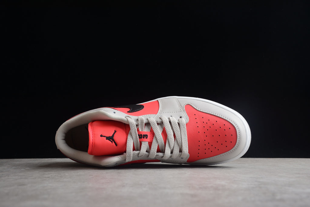 Jordan 1 Low – Rojo / Gris