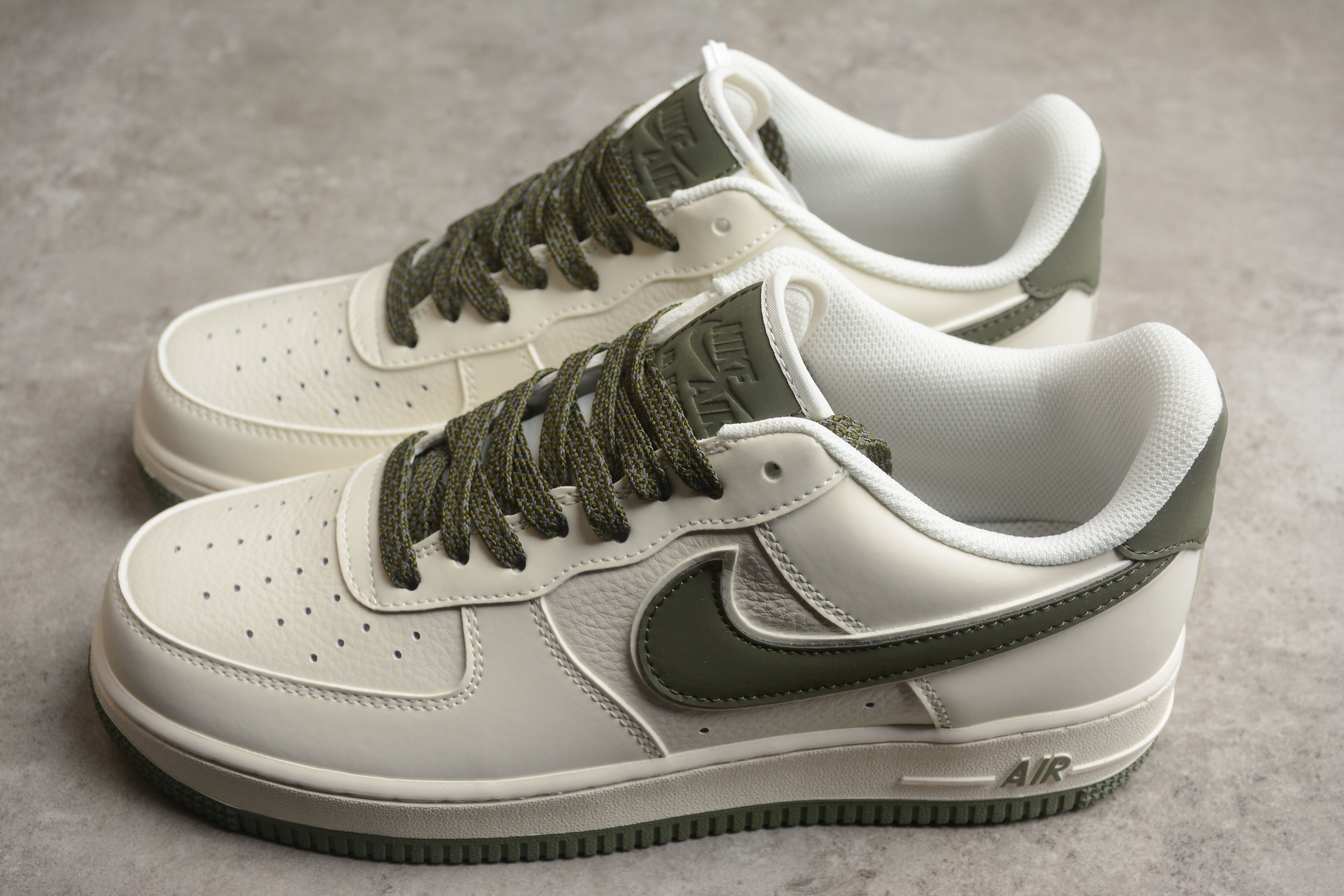 Air Force 1 Low – Gris / Verde