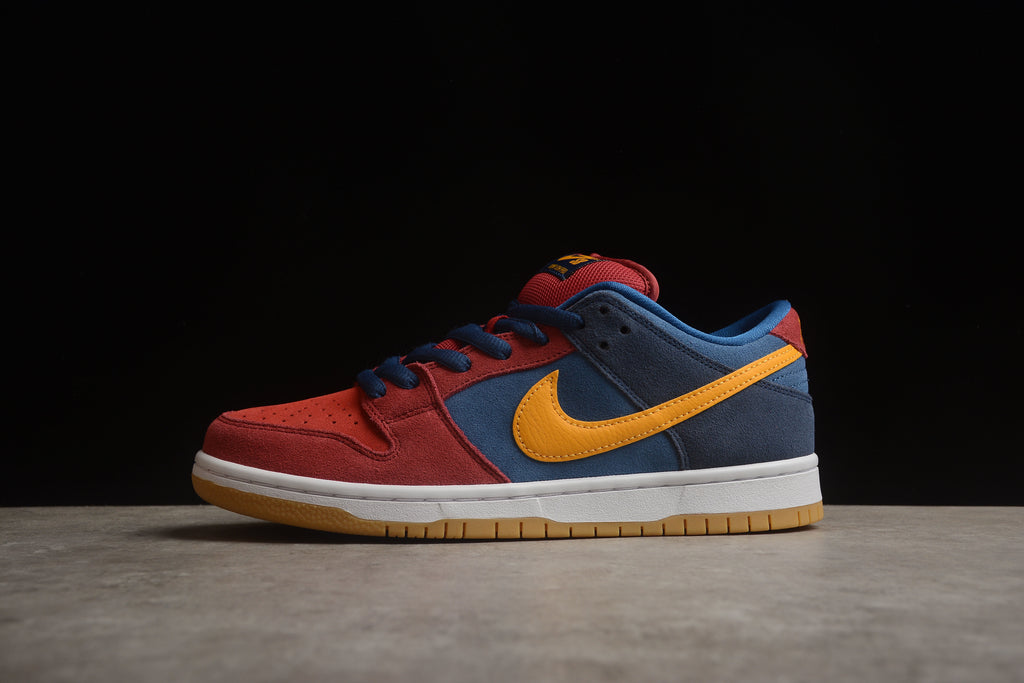 Dunk SB – Azul / Rojo / Amarillo