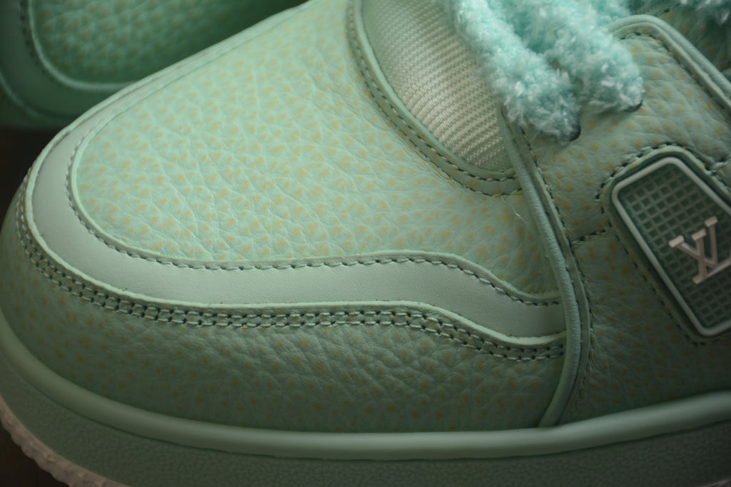 Louis Vuitton Trainer Low – Turquesa