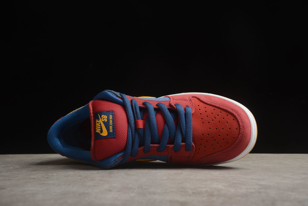 Dunk SB – Azul / Rojo / Amarillo