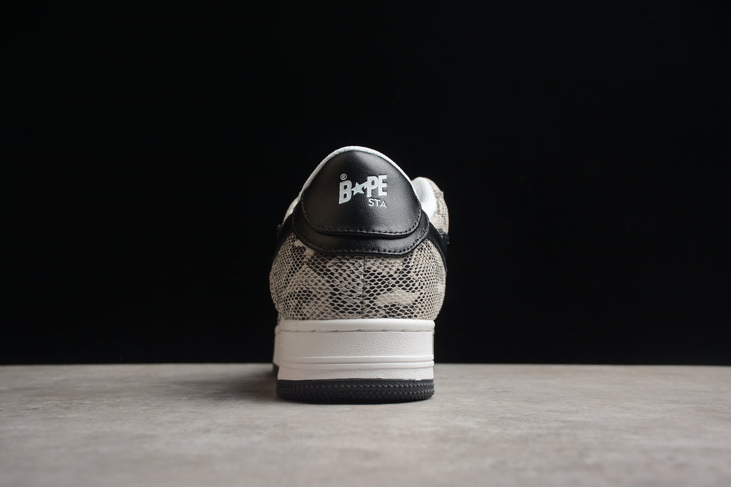 BAPE STA – Blanco / Negro
