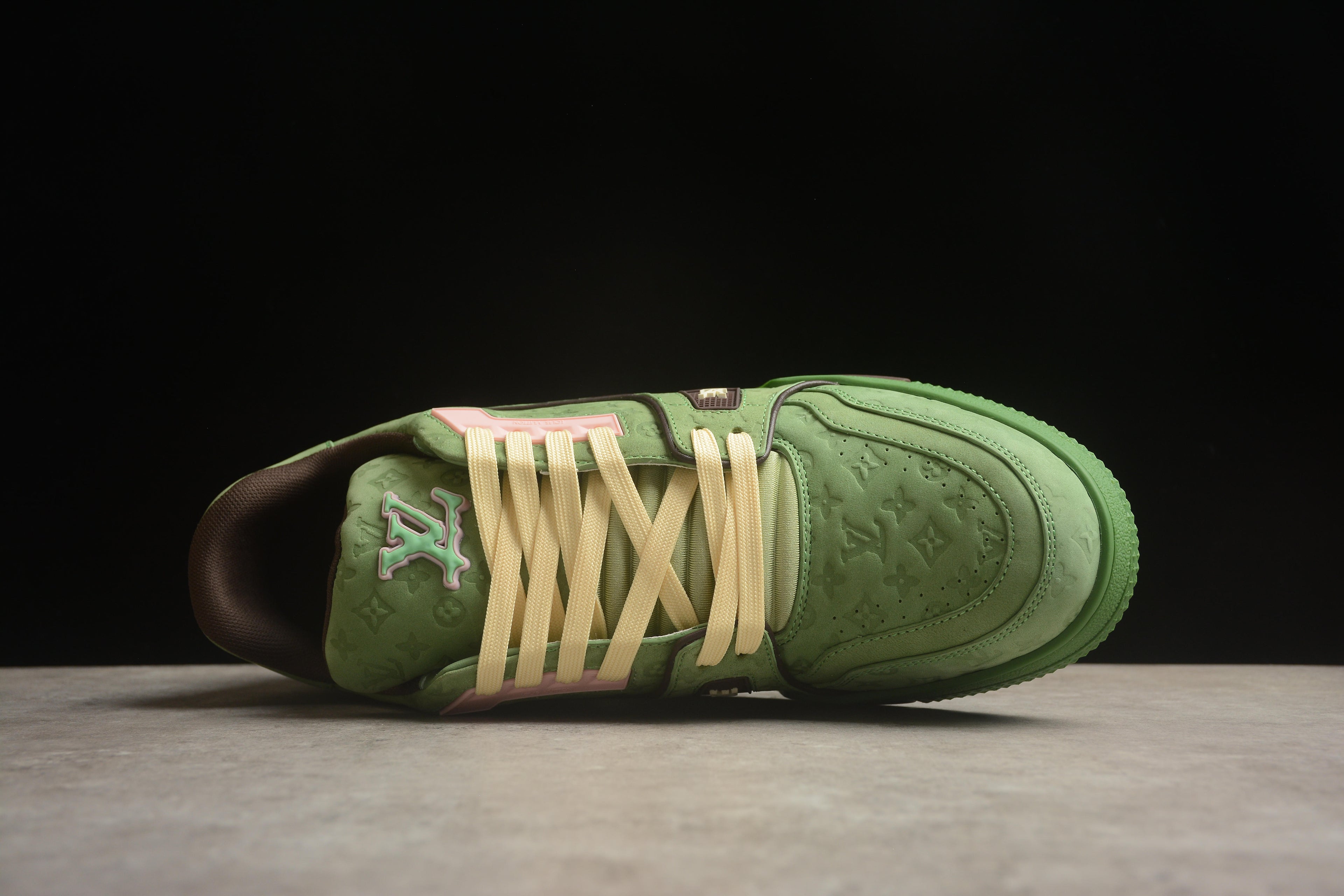 Louis Vuitton Trainer Low – Verde