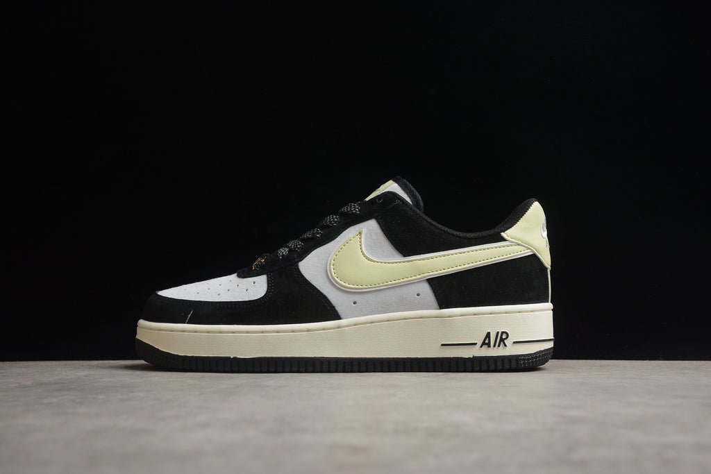 Air Force 1 Low – Negro / Gris / Amarillo