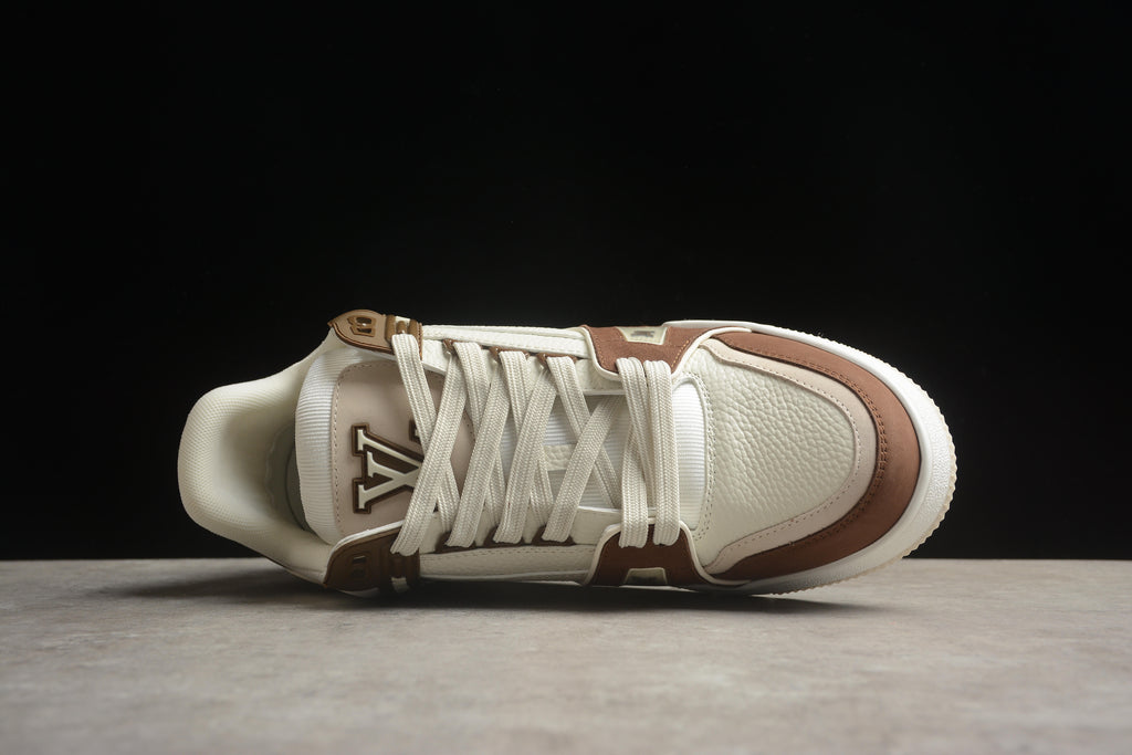 Louis Vuitton Trainer Low – Marrón / Beige