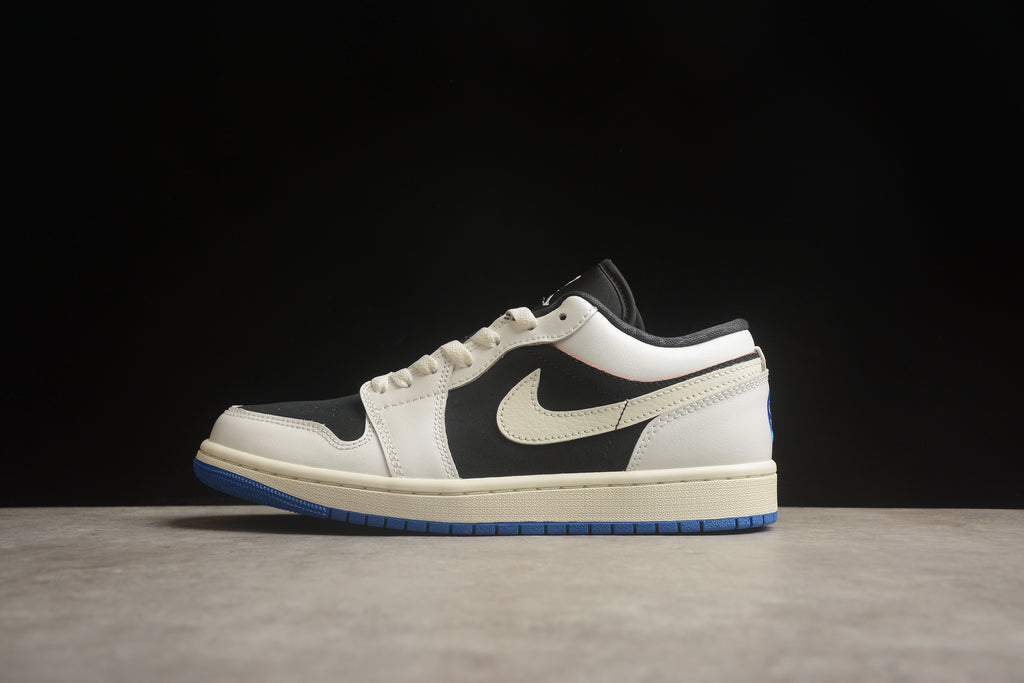 Jordan 1 Low – Blanco / Negro