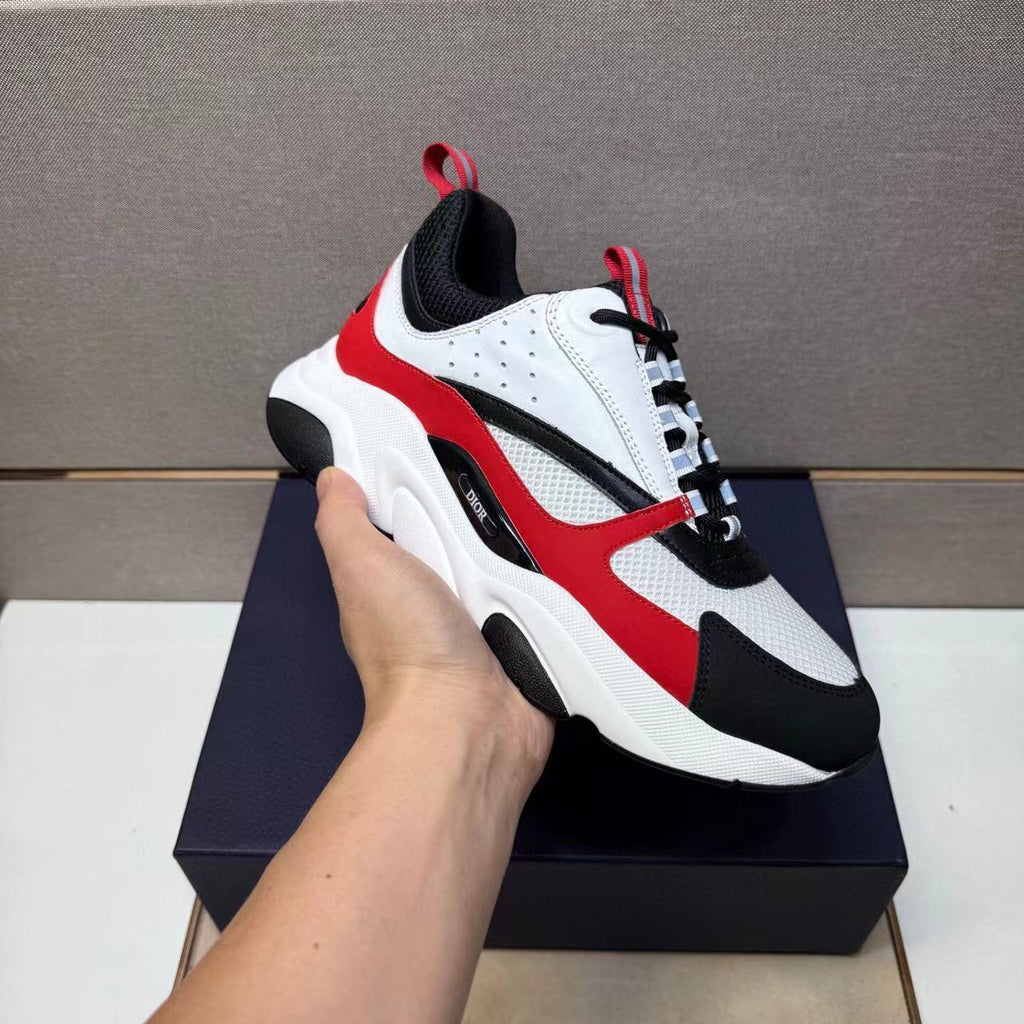 Dior B22 – Blanco / Rojo