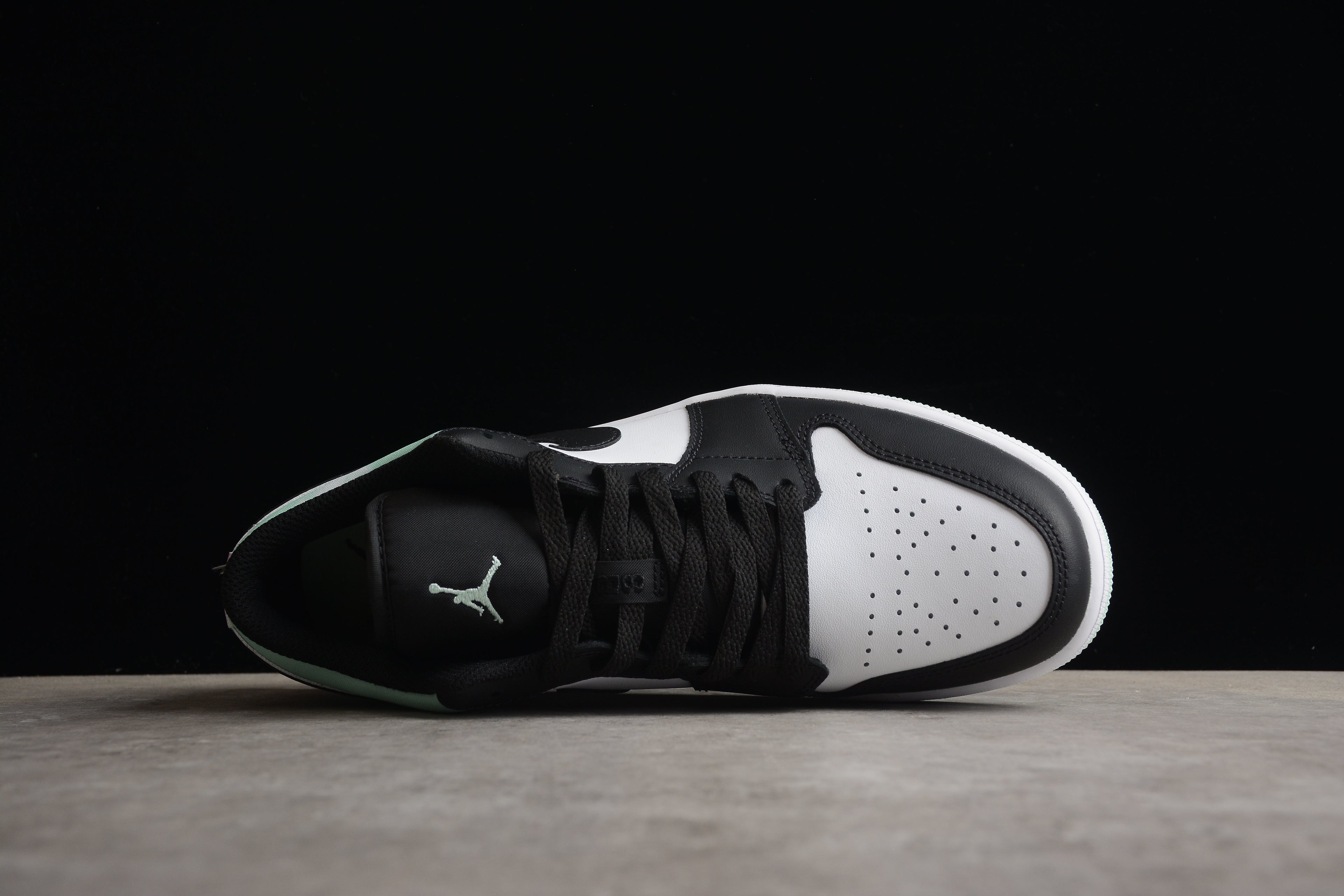 Jordan 1 Low – Turquesa / Negro / Blanco