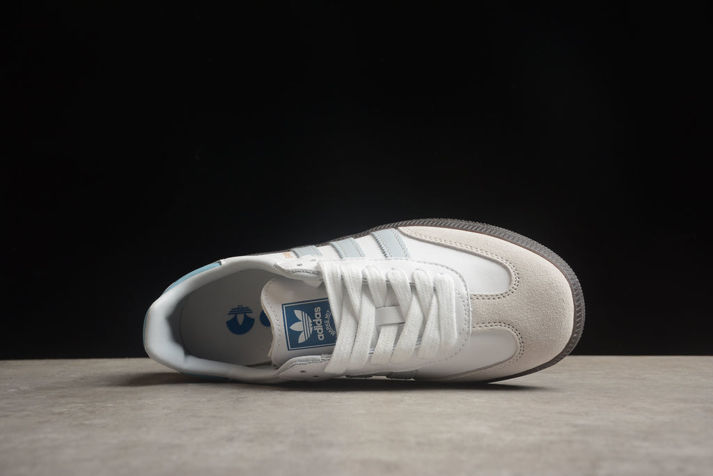 Adidas Samba – Blanco / Gris