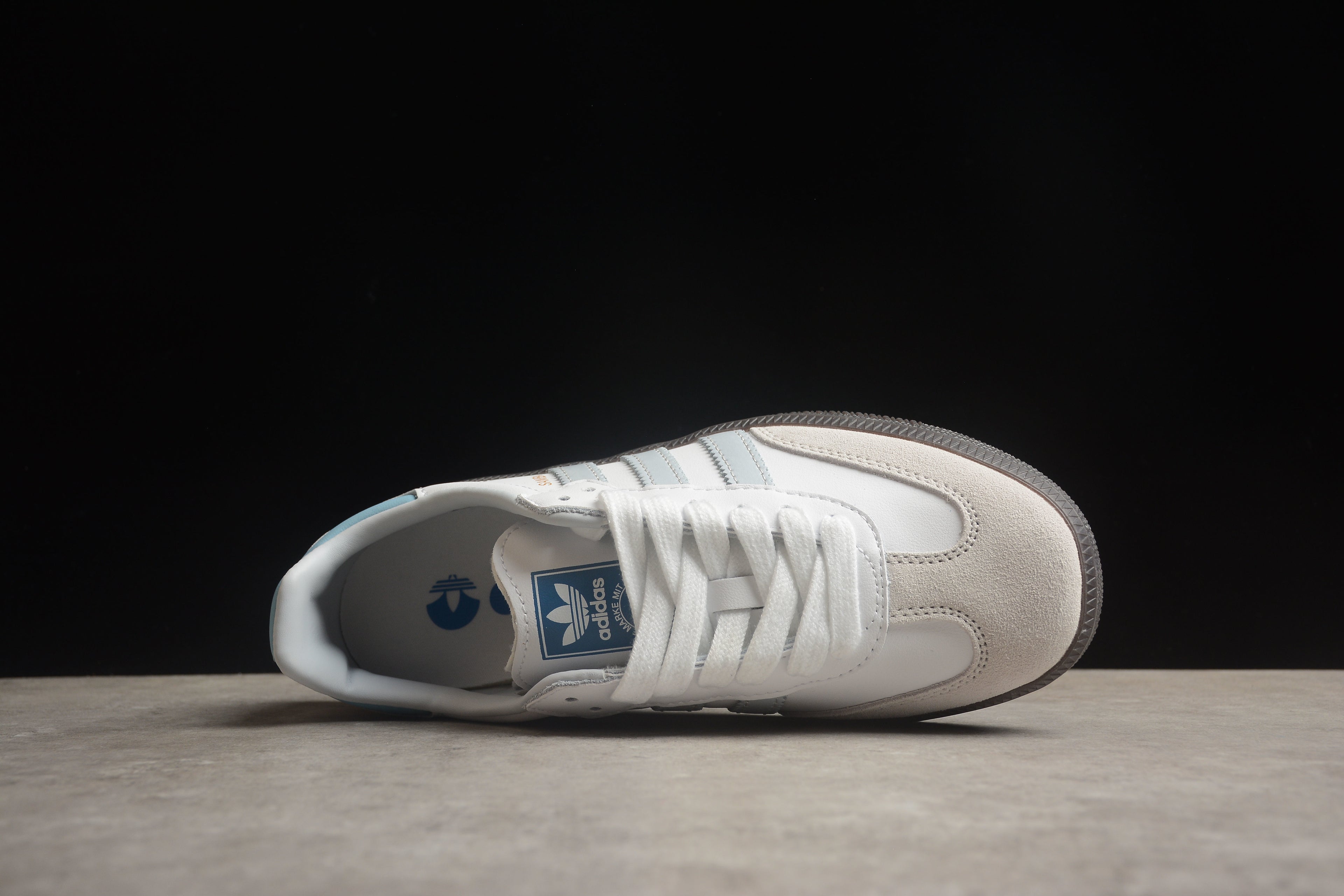 Adidas Samba – Blanco / Gris