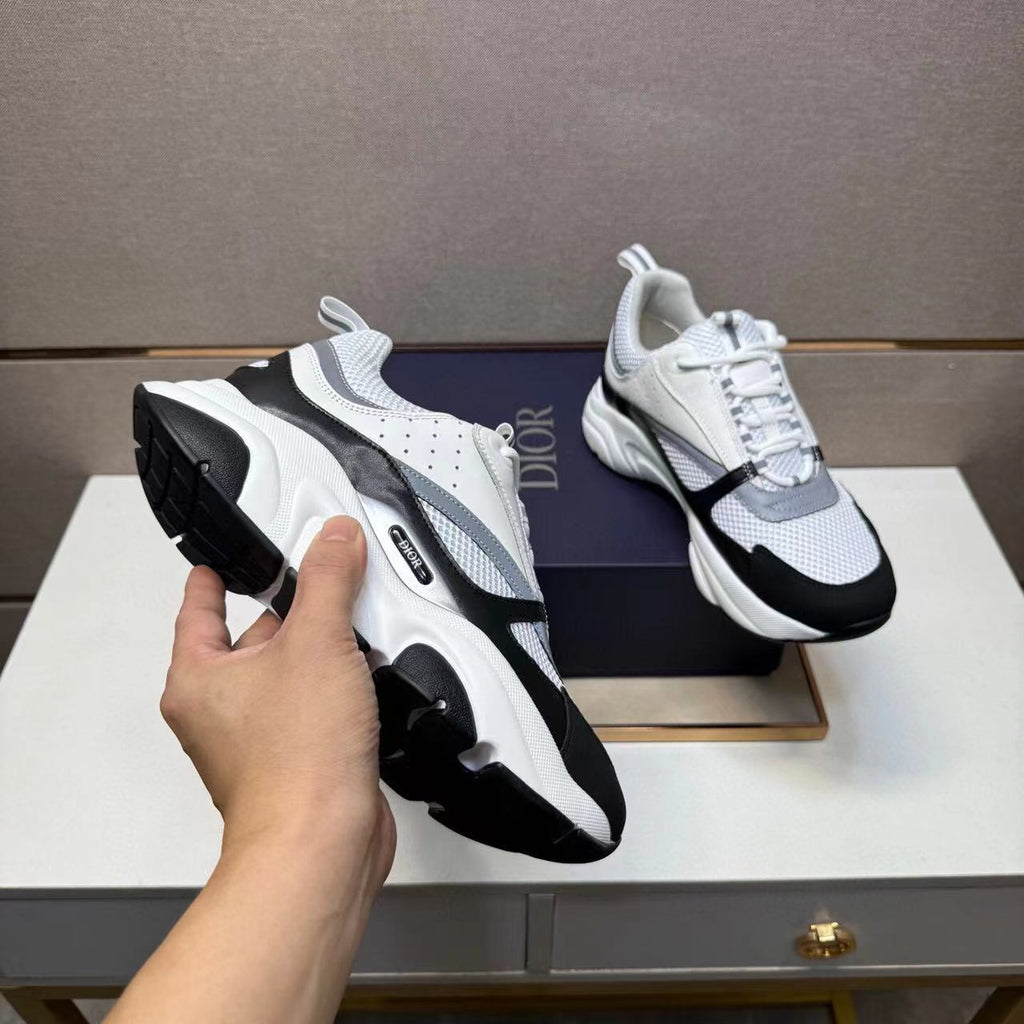 Dior B22 – Blanco / Gris