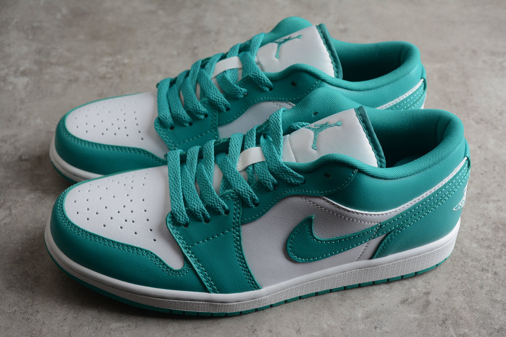 Jordan 1 Low – Turquesa / Blanco