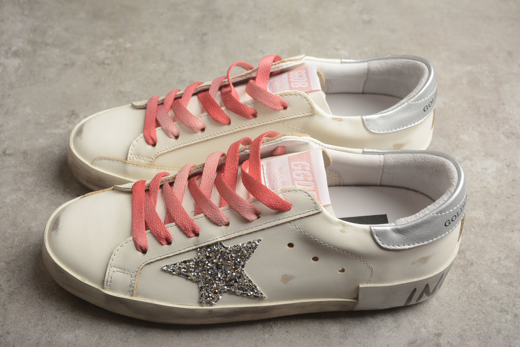 Golden Goose – Blanco / Plata