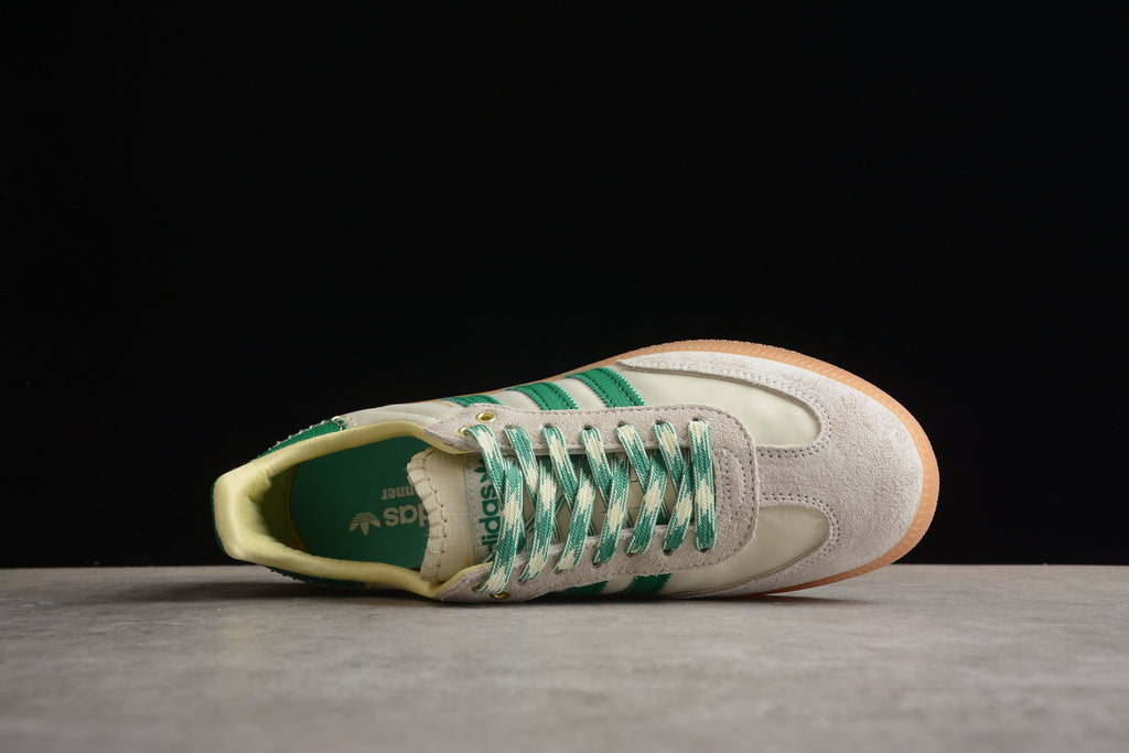 Adidas Samba – Gris / Verde