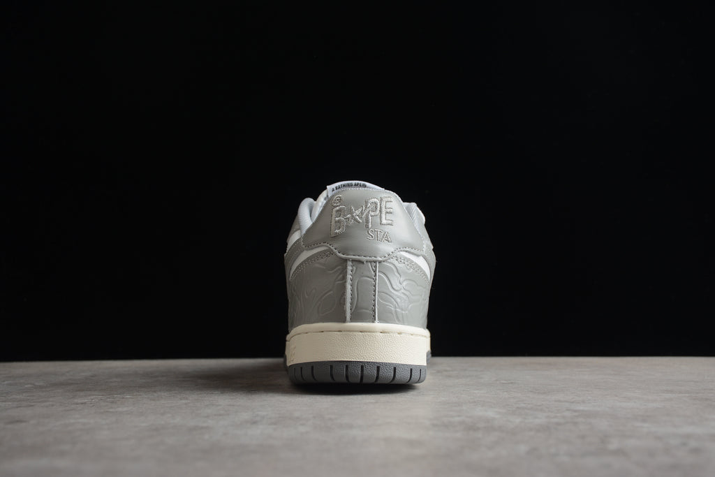 BAPE STA – Gris / Blanco