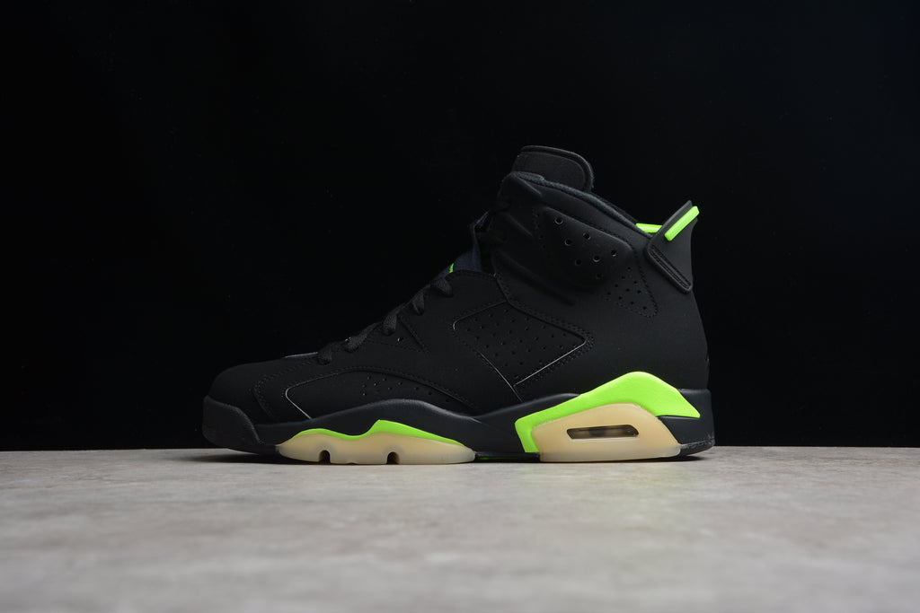 Air Jordan 6 – Negro Fluorescente