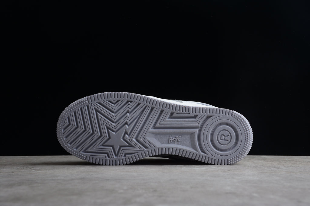 BAPE STA – Blanco / Gris