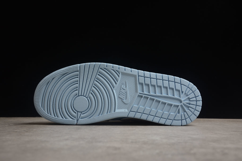 Jordan 1 Low – Blanco / Azul