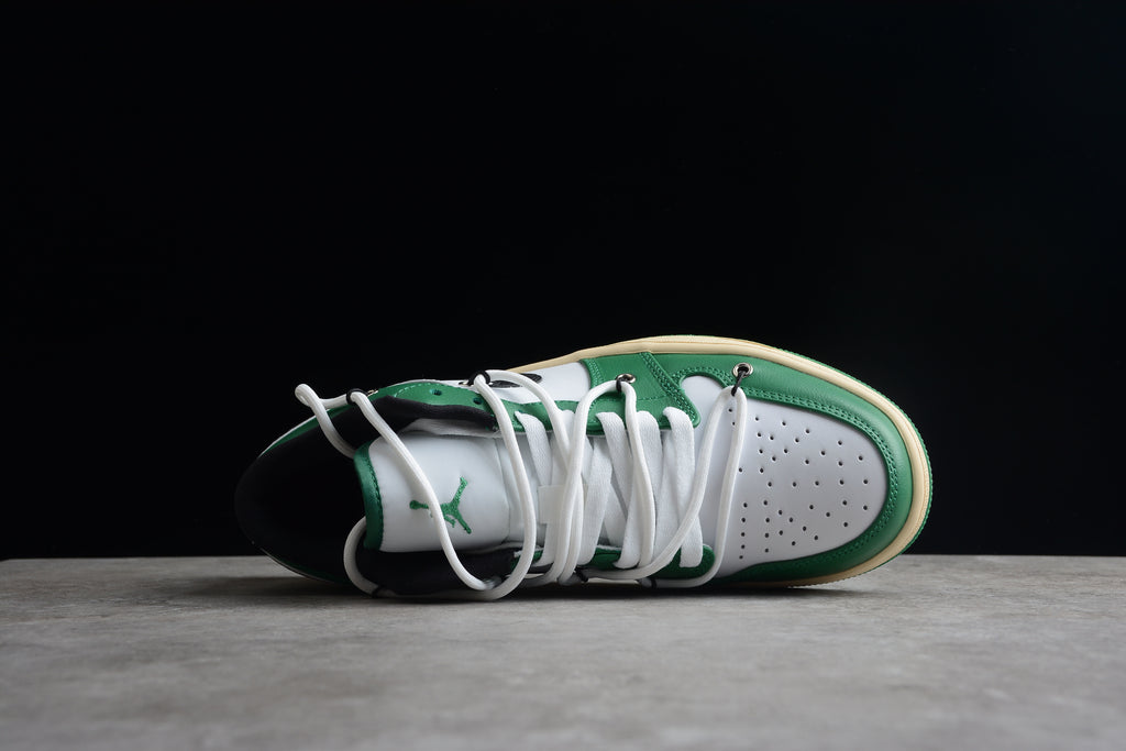 Jordan 1 Low – Verde / Blanco